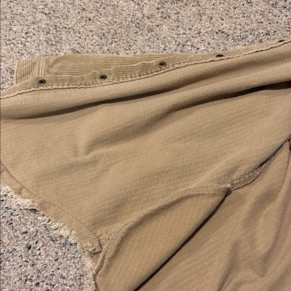 Gilded Intent Tan Corduroy Jacket - Picture 3 of 9